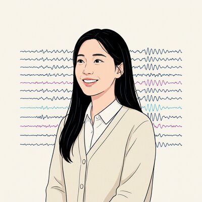 Haerin Jang portrait illustration